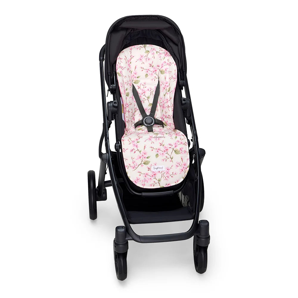 SNUGGLE HUNNY | UNIVERSAL REVERSIBLE PRAM LINER | CHERRY BLOSSOM