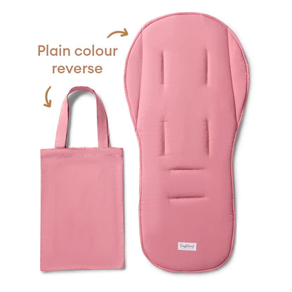 SNUGGLE HUNNY | UNIVERSAL REVERSIBLE PRAM LINER | CHERRY BLOSSOM