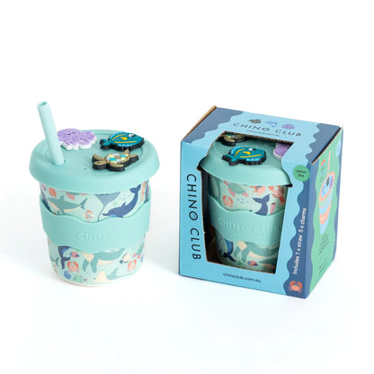 CHINO CLUB CHARM CUP WITH LID | SEA CREATURES