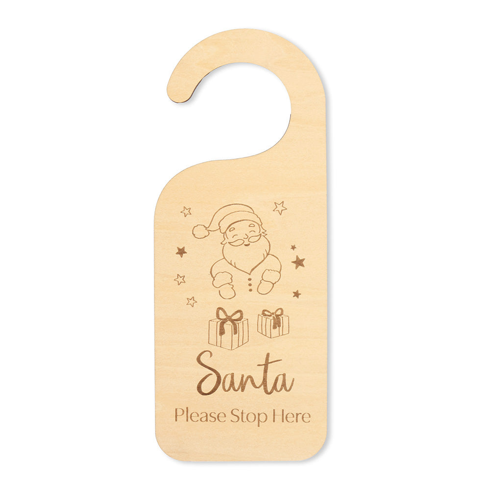 SNUGGLE HUNNY | WOODEN DOOR HANGER | CHRISTMAS