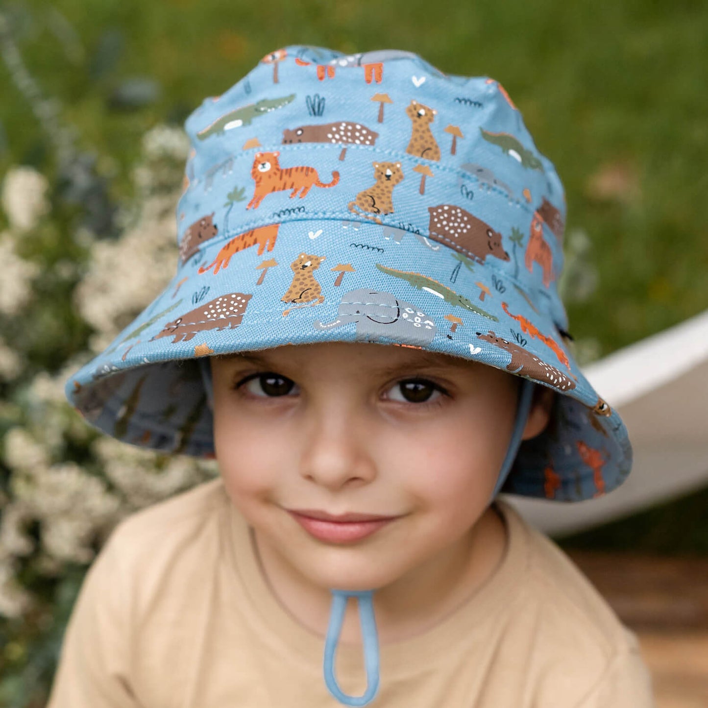 BEDHEAD TODDLER BUCKET SUNHAT | SAFARI