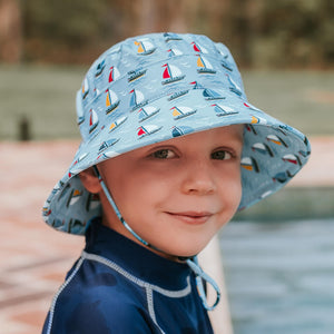 Bedhead Kids Classic Swim Bucket Sunhat - Sails