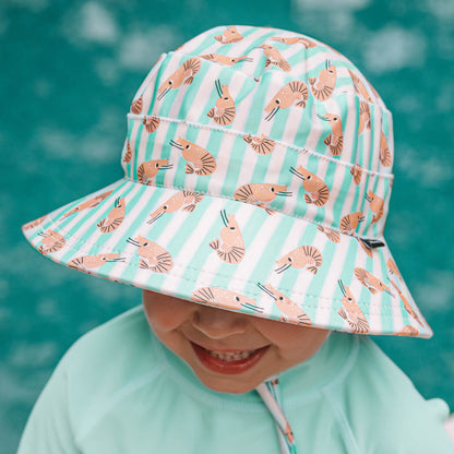 BEDHEAD CLASSIC SWIM BUCKET BEACH HAT | SHRIMP