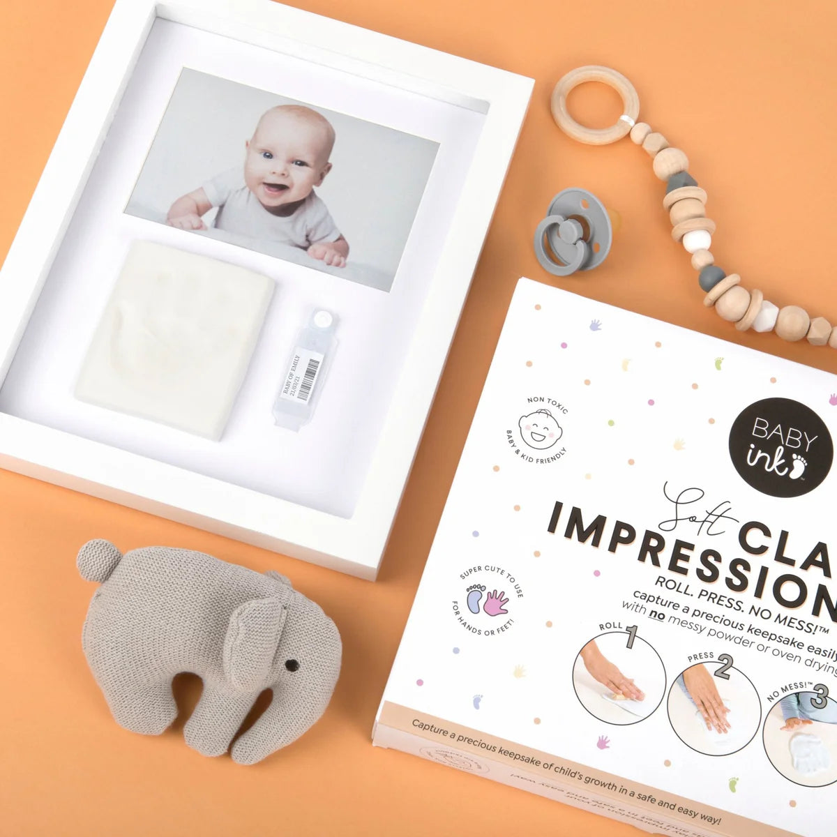 BABYINK CLAY KIT | WHITE