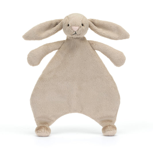 JELLYCAT COMFORTER | BASHFUL BEIGE BUNNY - Angus & Dudley Collections