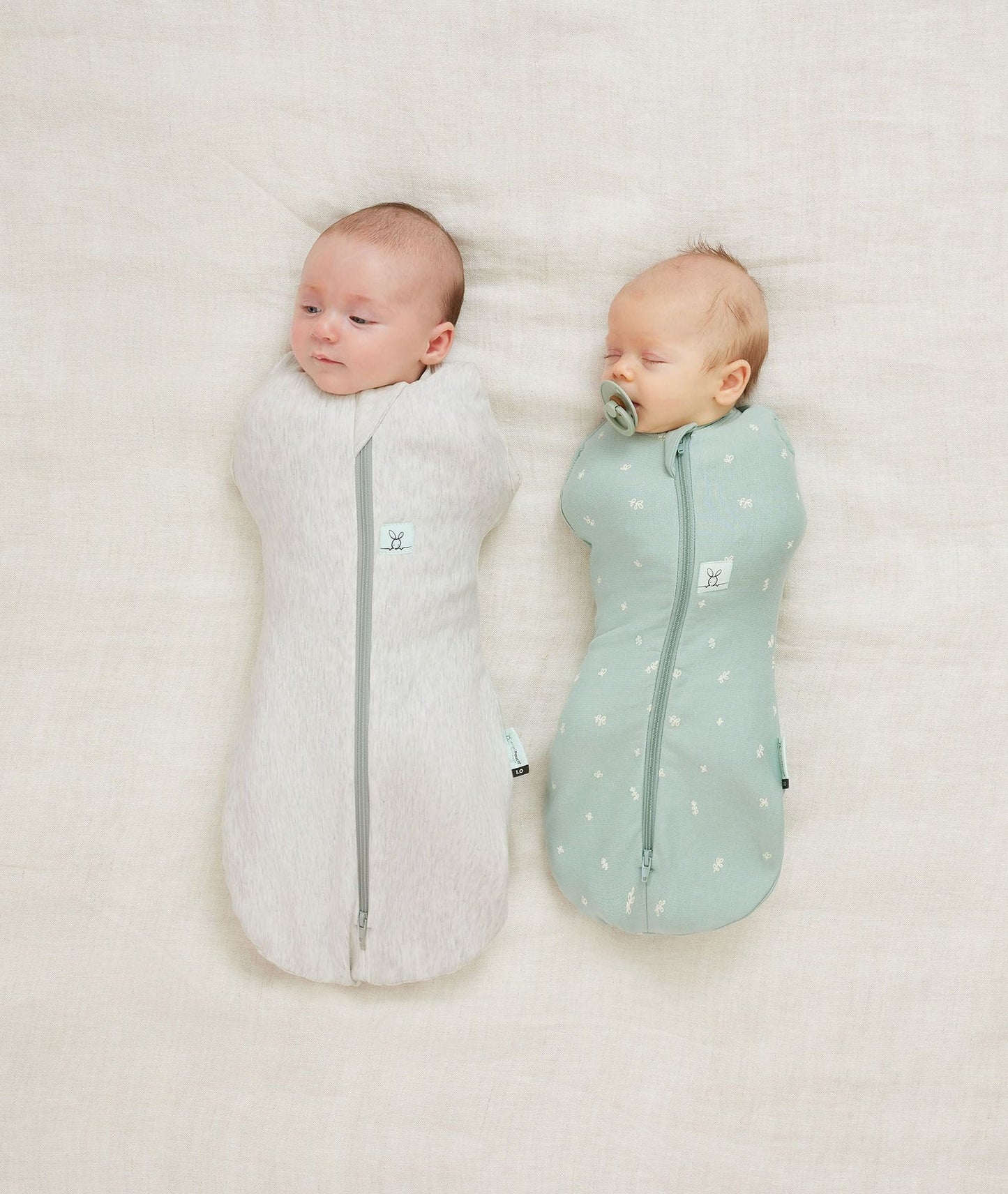 ERGO POUCH PREMMIE COCOON SWADDLE SLEEPING BAG 1.0 TOG | SAGE