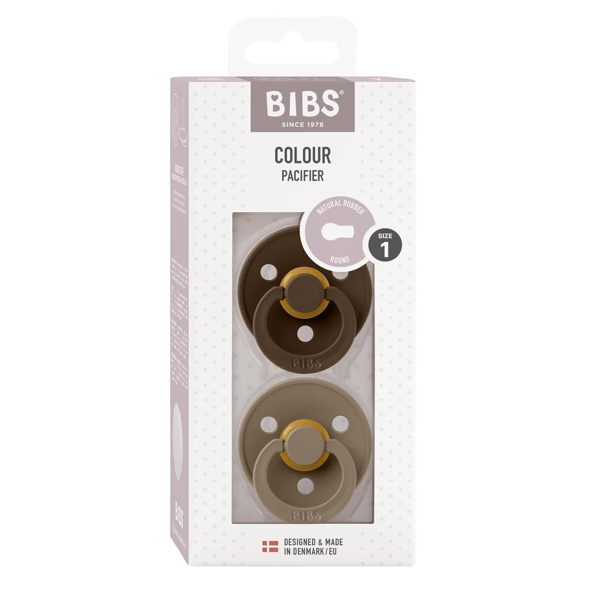 Bibs Colour Dummies - Mocha/Dark Oak