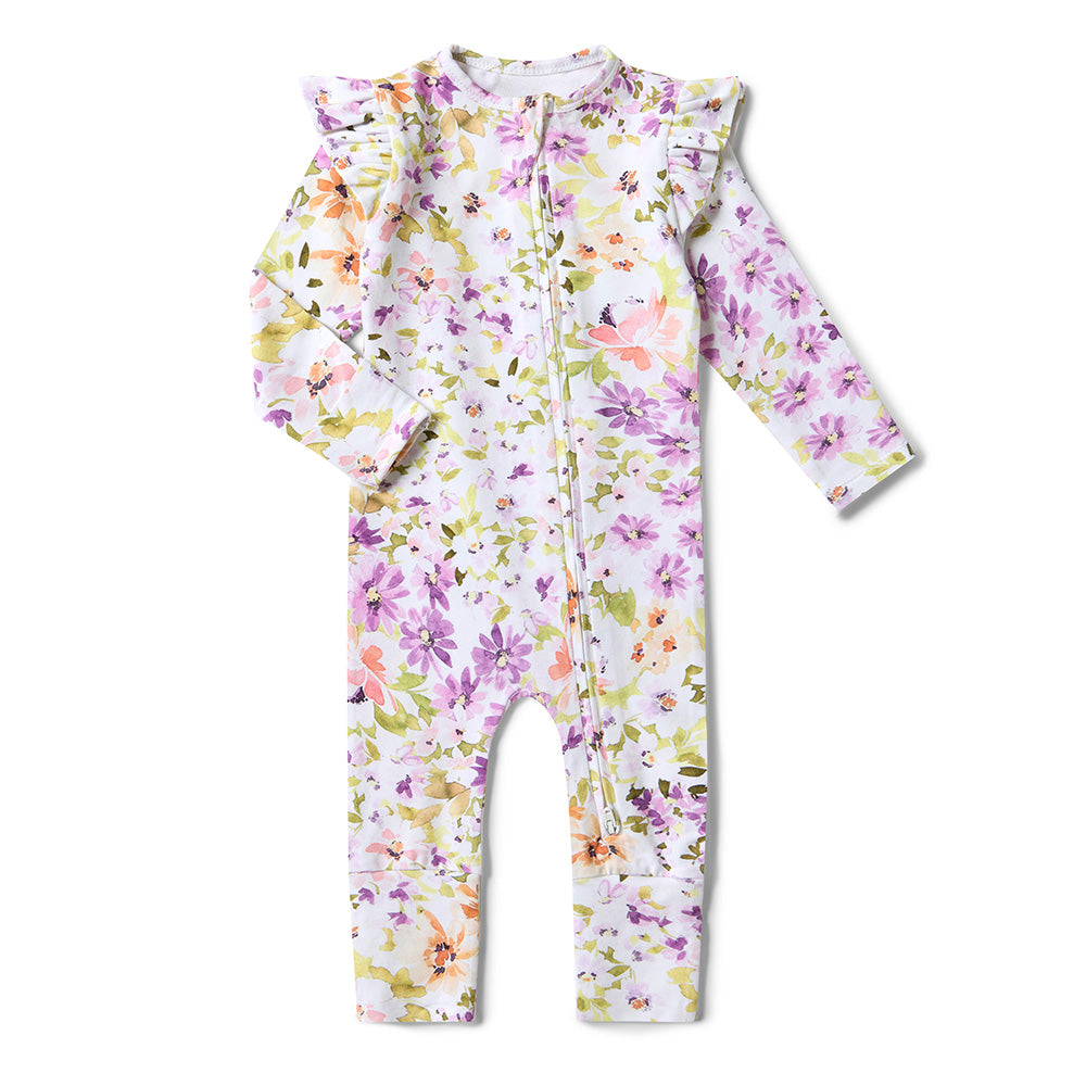 Snuggle Hunny Snugglesuit Convertible Romper - Isla