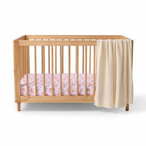 Snuggle Hunny Fitted Cot Sheet - Major Mitchell