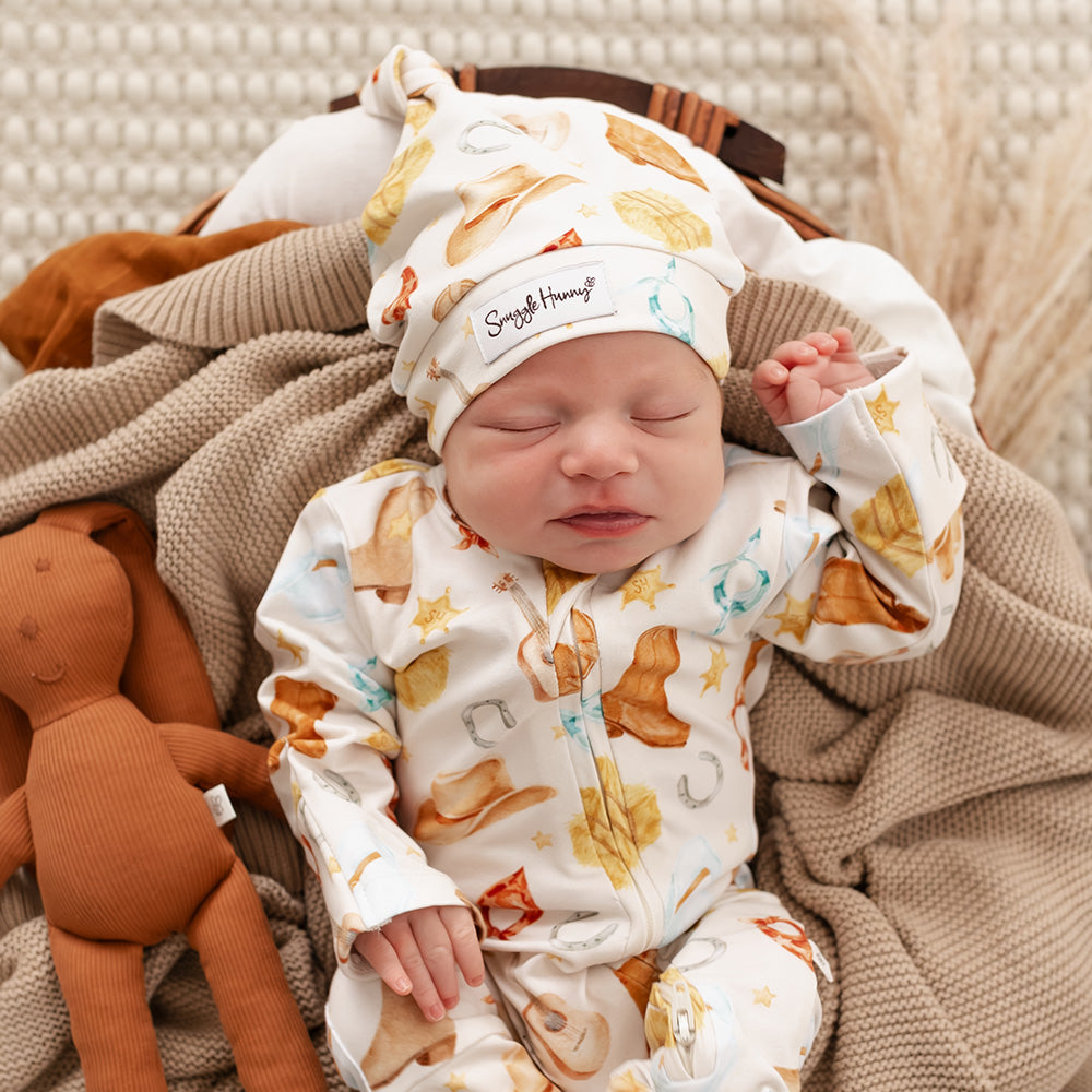SNUGGLE HUNNY | CONVERTIBLE ROMPER | COWBOYS