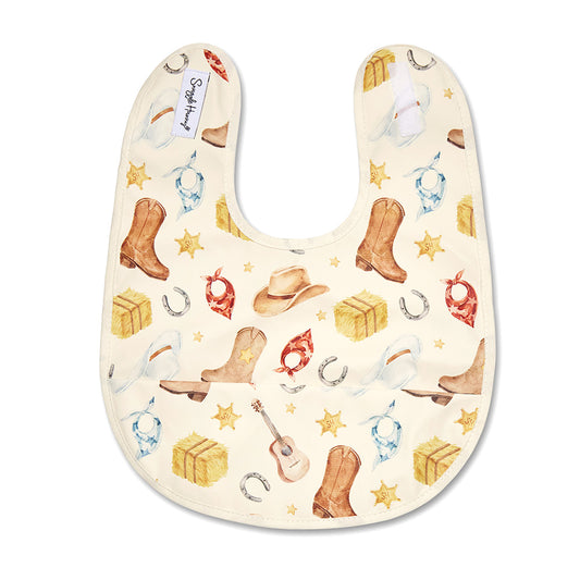 SNUGGLE HUNNY | SNUGGLE BIB | COWBOY