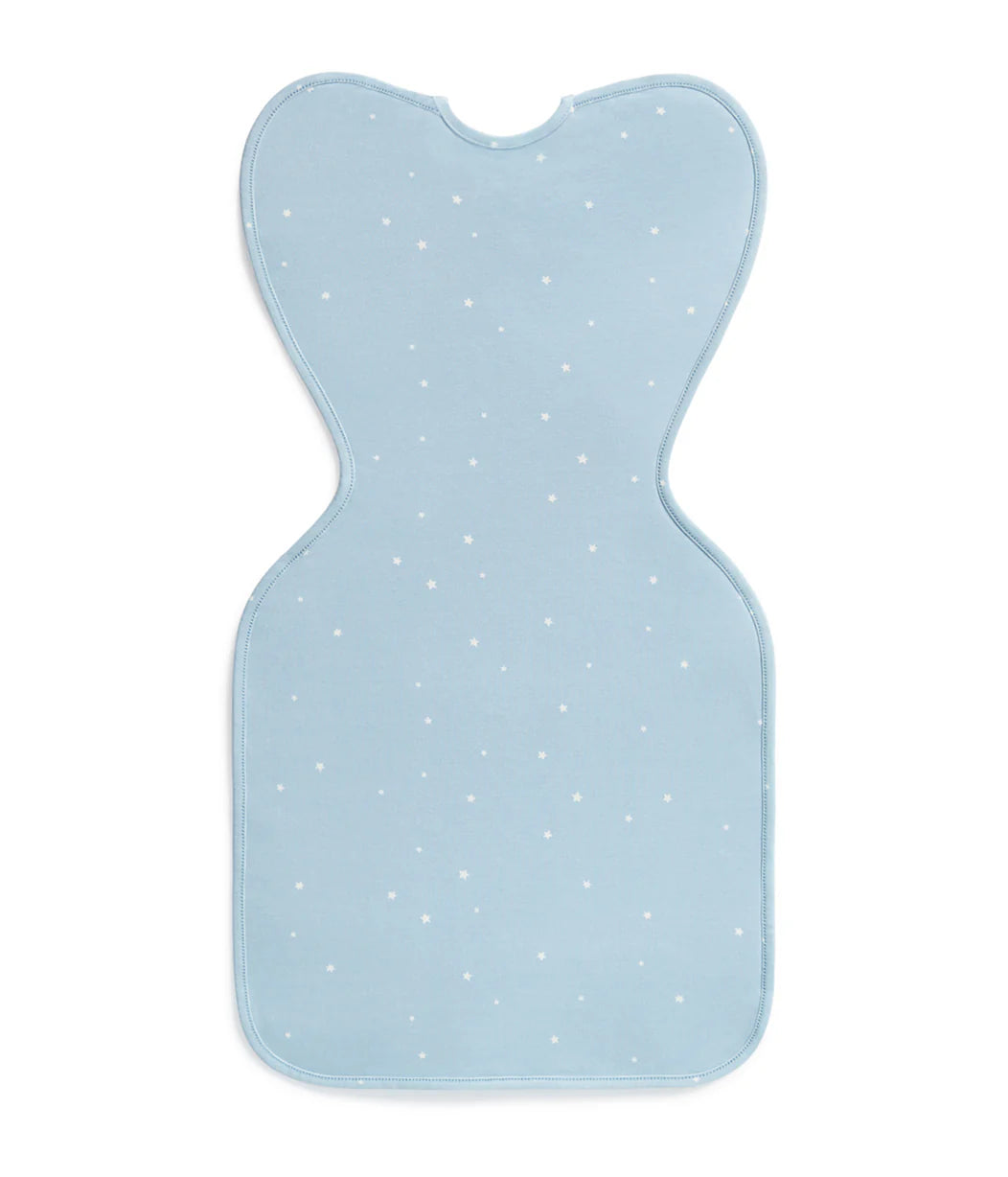 LOVE TO DREAM SWADDLE UP SLEEPING BAG 1.0 TOG | POWDER BLUE