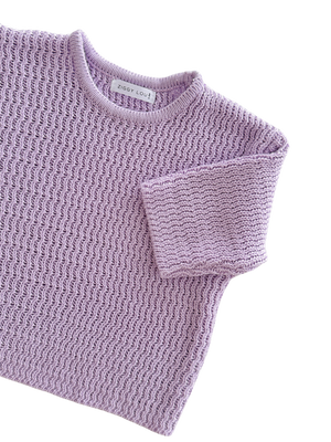 Ziggy Lou Pullover Top - Violet