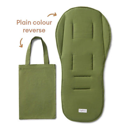 SNUGGLE HUNNY | UNIVERSAL REVERSIBLE PRAM LINER | DIGGERS AND TRACTORS