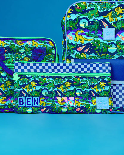 THE SOMEWHERE CO MINI ID PENCIL CASE | DINO RAVE