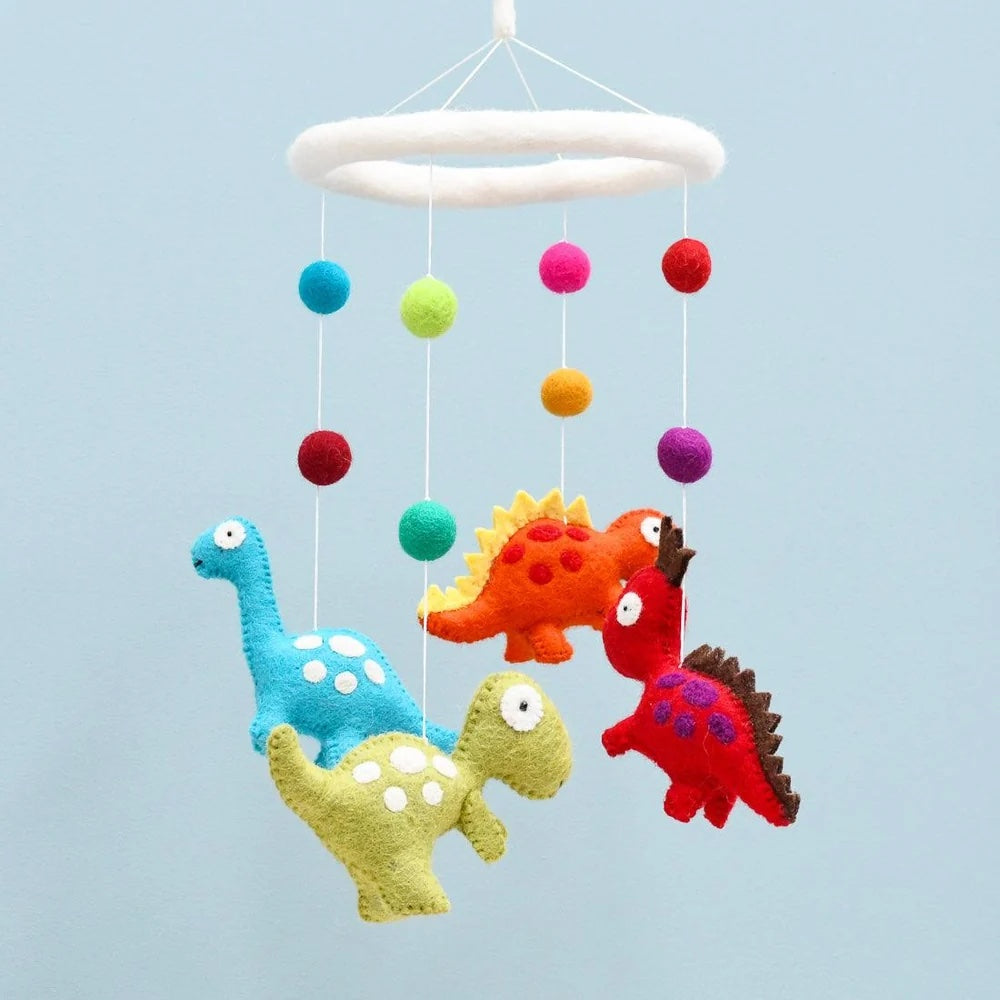 TARA TREASURES | NURSERY COT MOBILE | DINOSAURS