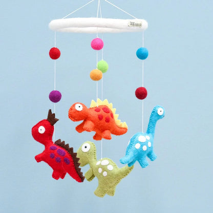 TARA TREASURES | NURSERY COT MOBILE | DINOSAURS