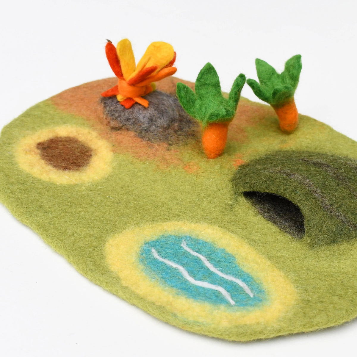 TARAS TREASURES | DINOSAUR LAND PLAYMAT | PLAYSCAPE