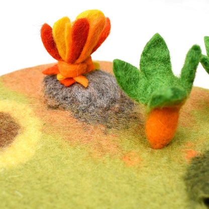 TARAS TREASURES | DINOSAUR LAND PLAYMAT | PLAYSCAPE