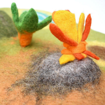 TARAS TREASURES | DINOSAUR LAND PLAYMAT | PLAYSCAPE