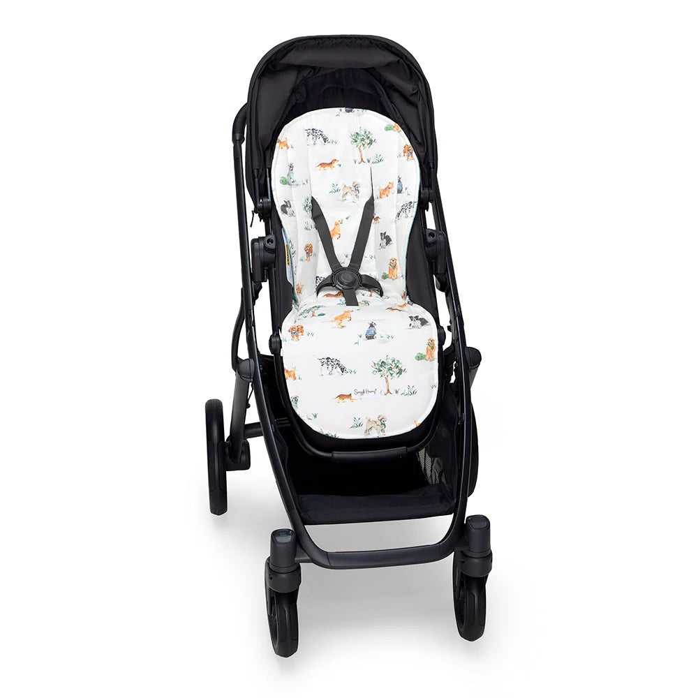 SNUGGLE HUNNY | UNIVERSAL REVERSIBLE PRAM LINER | DOG PARK