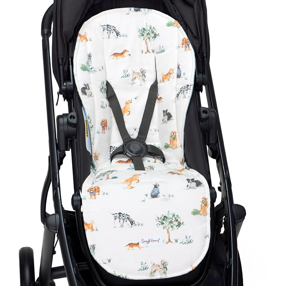 SNUGGLE HUNNY | UNIVERSAL REVERSIBLE PRAM LINER | DOG PARK