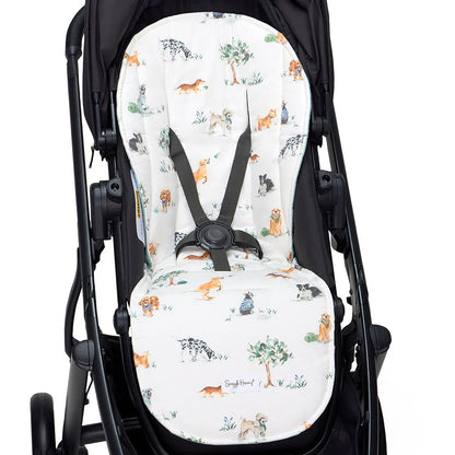 SNUGGLE HUNNY | UNIVERSAL REVERSIBLE PRAM LINER | DOG PARK