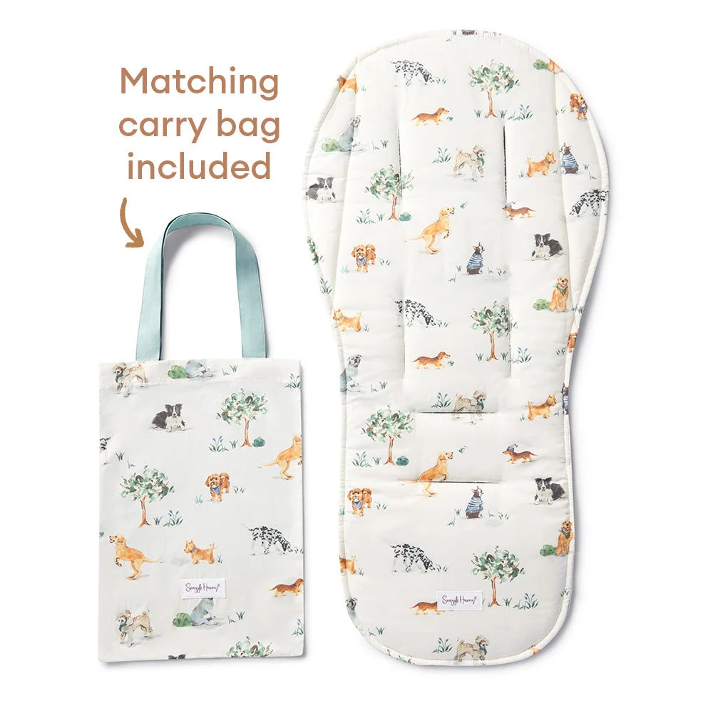 SNUGGLE HUNNY | UNIVERSAL REVERSIBLE PRAM LINER | DOG PARK