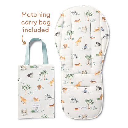 SNUGGLE HUNNY | UNIVERSAL REVERSIBLE PRAM LINER | DOG PARK