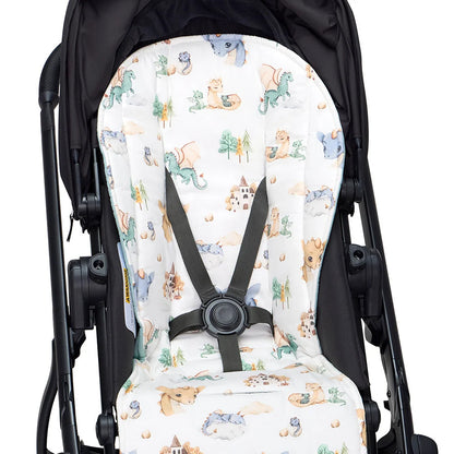 SNUGGLE HUNNY | UNIVERSAL REVERSIBLE PRAM LINER | DRAGON