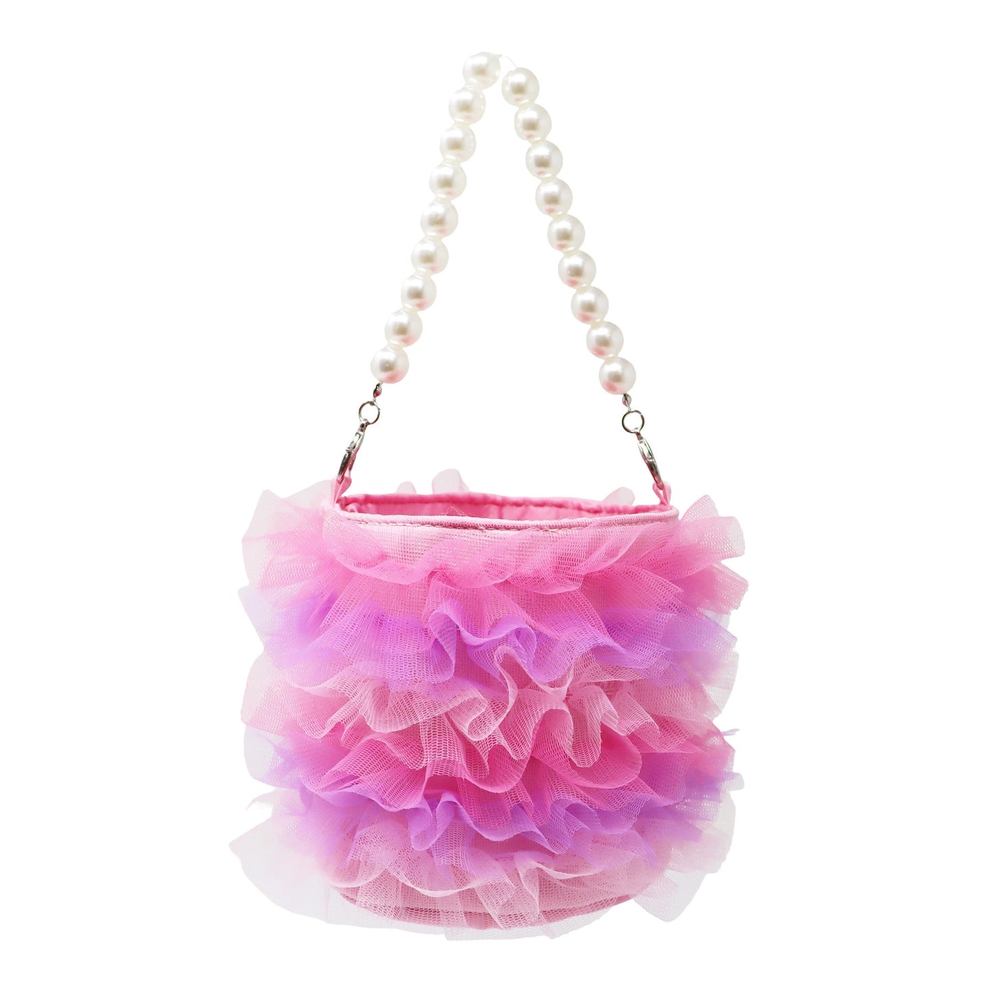 PINK POPPY | RUFFLE HANDBAG | PINK FAIRY
