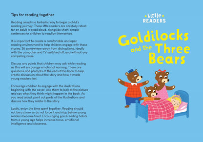 Kids Little Readers Hardcover Book - Goldilocks And The Three Bears