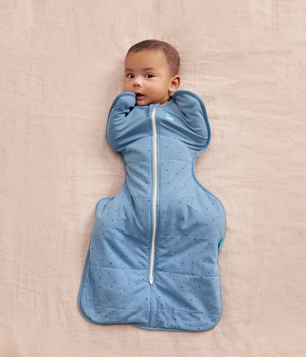 LOVE TO DREAM SWADDLE UP SLEEPING BAG 2.5 TOG | PEBBLES BLUE