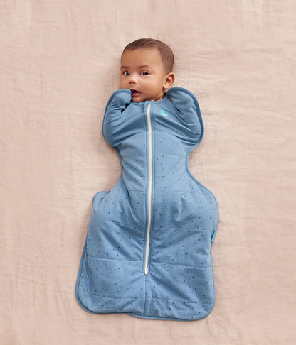 LOVE TO DREAM SWADDLE UP SLEEPING BAG 2.5 TOG | PEBBLES BLUE