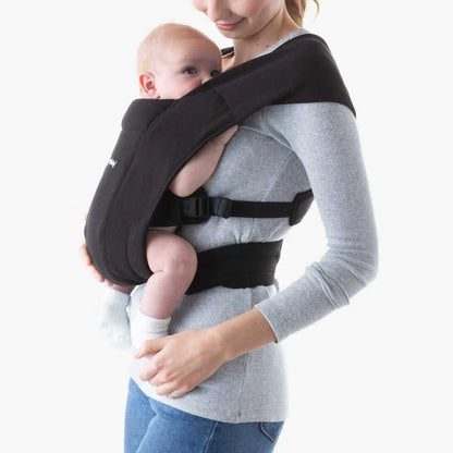 ERGOBABY EMBRACE NEWBORN BABY CARRIER | PURE BLACK