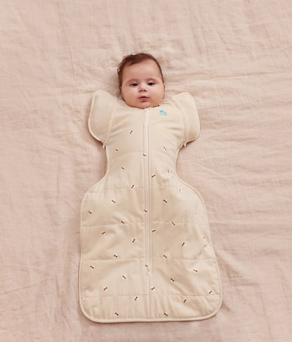 LOVE TO DREAM SWADDLE UP TRANSITION BAG 2.5 TOG | BEES OATMEAL