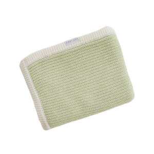 Ziggy Lou Knitted Blanket - Lime