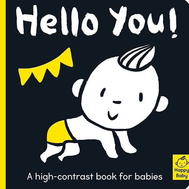 Kids Board Book - Hello You High Contrast