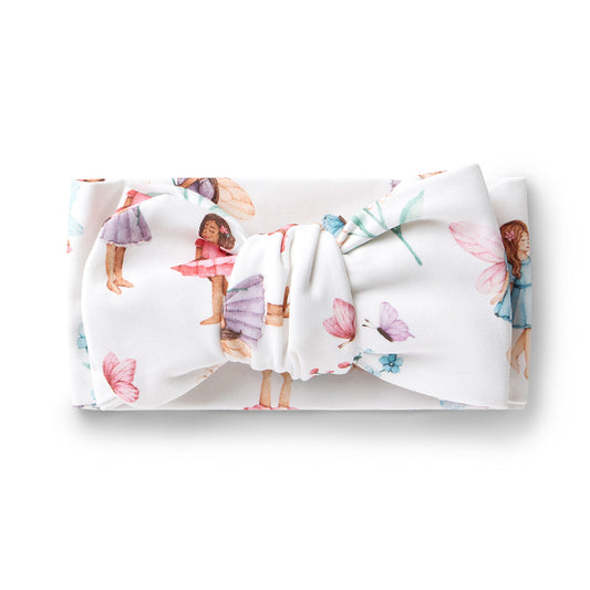 Headband with fairy design on a white background