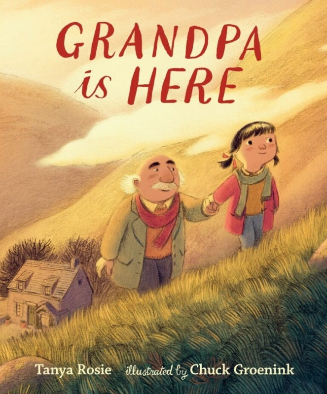 Kids Hard Cover Book - Grandpa Is Here