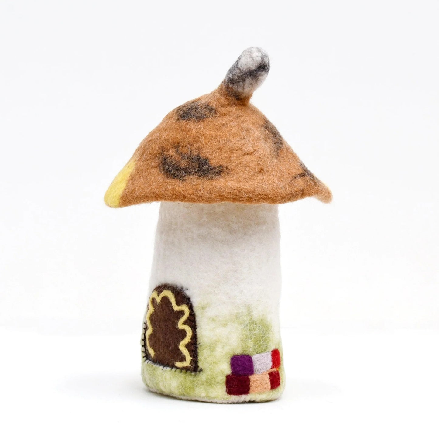 TARA TREASURES FAIRY AND GNOMES HOUSE | BROWN ROOF - Angus & Dudley Collections