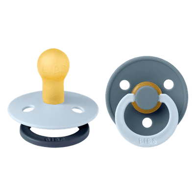 Bibs Colour Dummies - Fusion Colour - Baby Blue | Petrol Mix - Angus & Dudley Collections