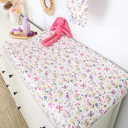 SNUGGLE HUNNY | FITTED BASSINET AND CHANGE PAD COVER | GRACIE