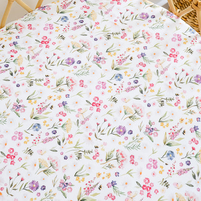 SNUGGLE HUNNY | FITTED BASSINET AND CHANGE PAD COVER | GRACIE