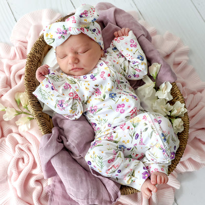 SNUGGLE HUNNY | CONVERTIBLE FRILL ROMPER | GRACIE