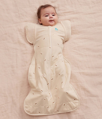 LOVE TO DREAM SWADDLE UP TRANSITION BAG 2.5 TOG | BEES OATMEAL