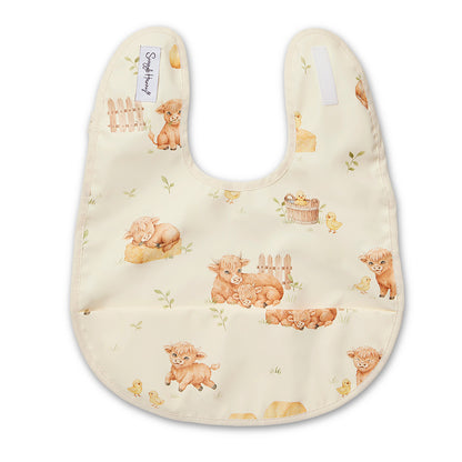 SNUGGLE HUNNY | SNUGGLE BIB | HIGHLAND COWS
