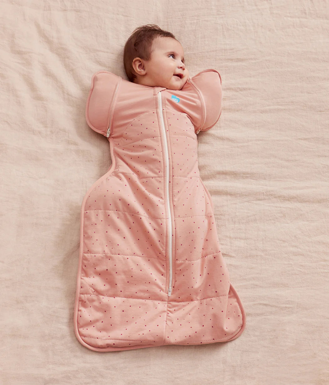 LOVE TO DREAM SWADDLE UP TRANSITION BAG 2.5 TOG | PEBBLES ROSE