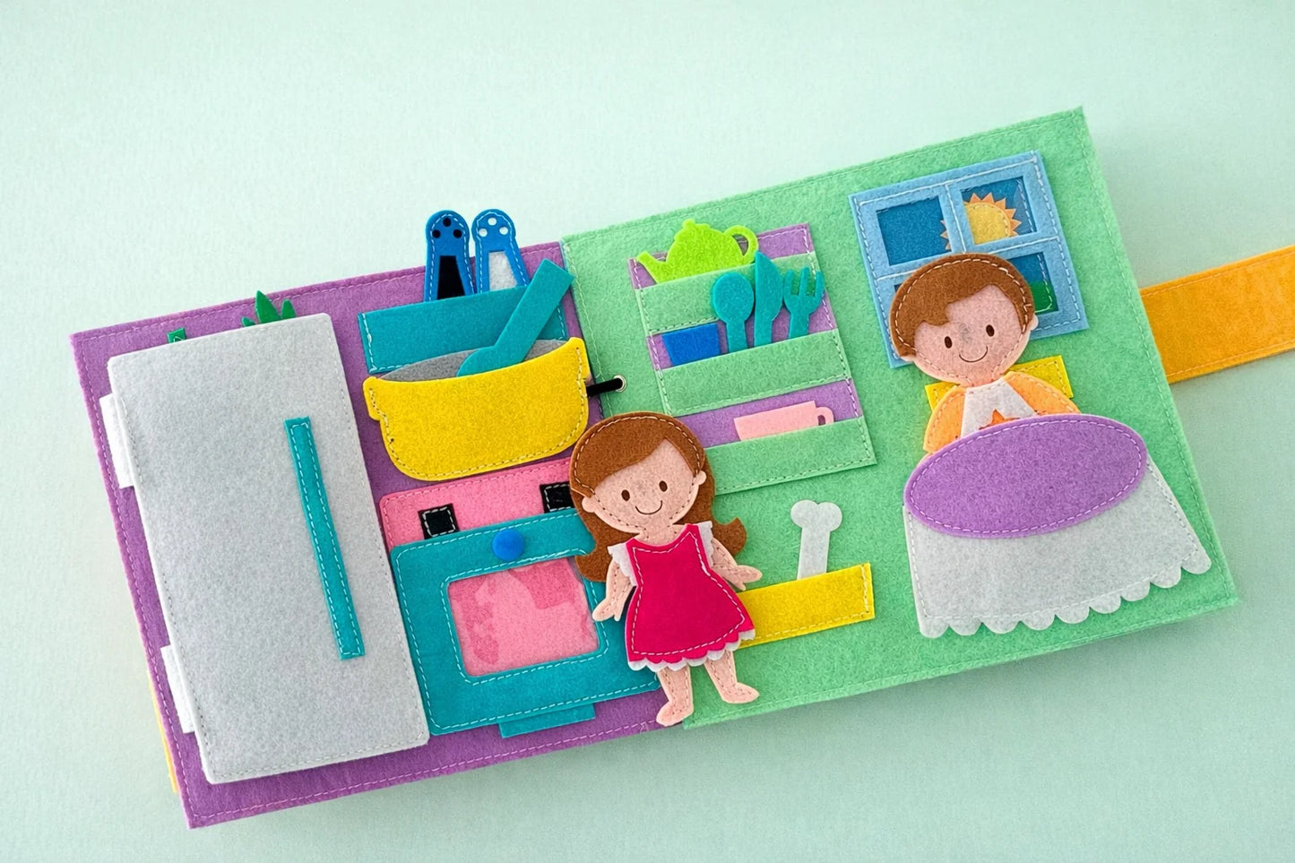 WONDERTIVITY | BUSY BOOK | HOME SWEET HOME