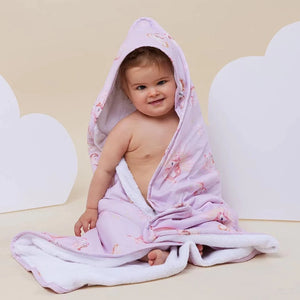 hooded baby towel - angus and dudley